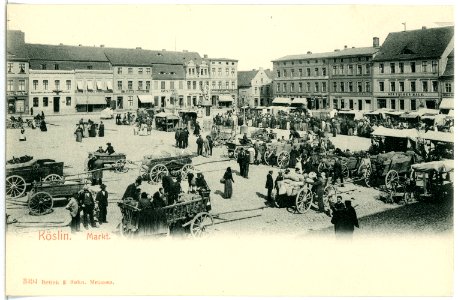 03494-Köslin-1903-Markt-Brück & Sohn Kunstverlag