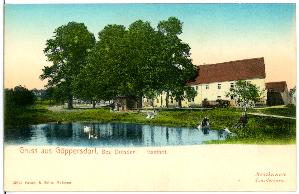03564-Göppersdorf-1903-Gasthof-Brück & Sohn Kunstverlag