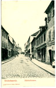 04156-Bischofswerda-1903-Bahnhofstraße-Brück & Sohn Kunstverlag
