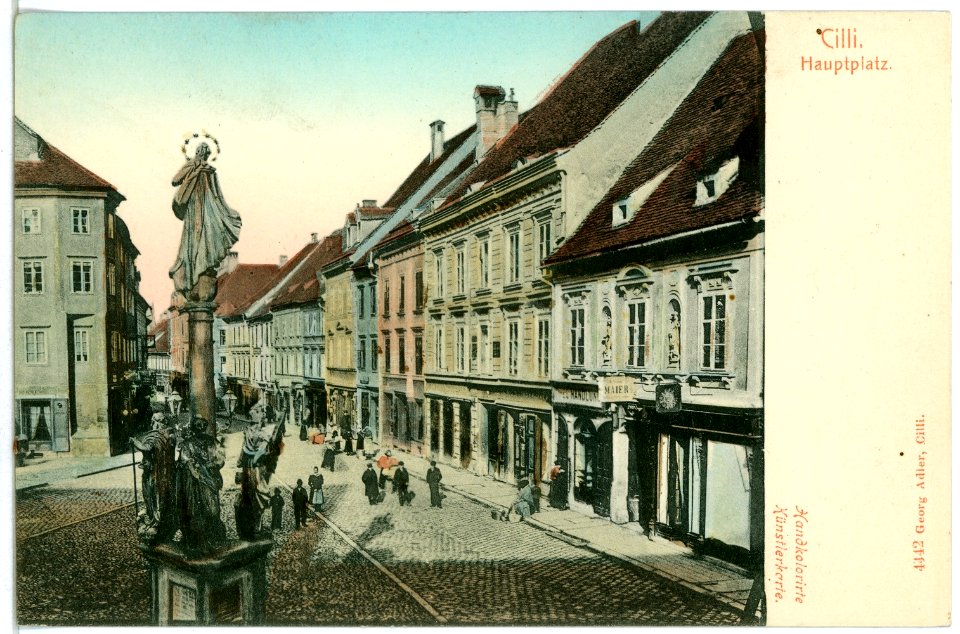 04442-Cilli-1903-Hauptstraße-Brück & Sohn Kunstverlag