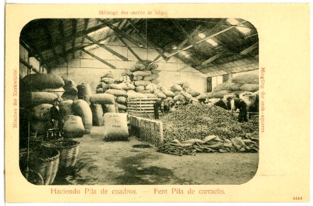 04444--1903-Haciendo Pila de Cuadros, Mischen der Korke-Brück & Sohn Kunstverlag