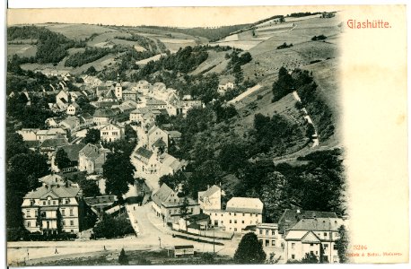 03246-Glashütte-1903-Blick auf Glashütte-Brück & Sohn Kunstverlag