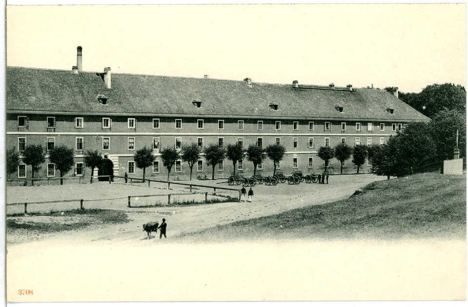 03708-Theresienstadt-1903-Kaserne-Brück & Sohn Kunstverlag