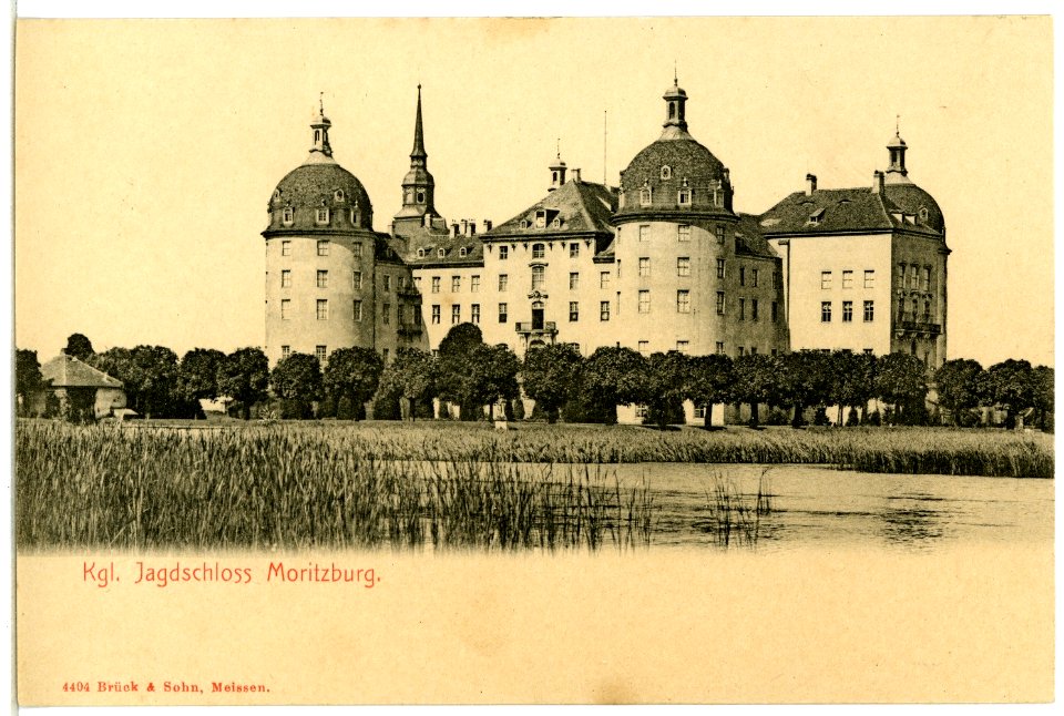 04404-Moritzburg-1903-Jagdschloß-Brück & Sohn Kunstverlag