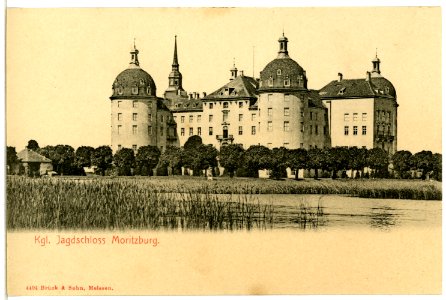 04404-Moritzburg-1903-Jagdschloß-Brück & Sohn Kunstverlag
