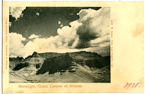 03928-Grand Canyon-1903-Moonlight-Brück & Sohn Kunstverlag photo