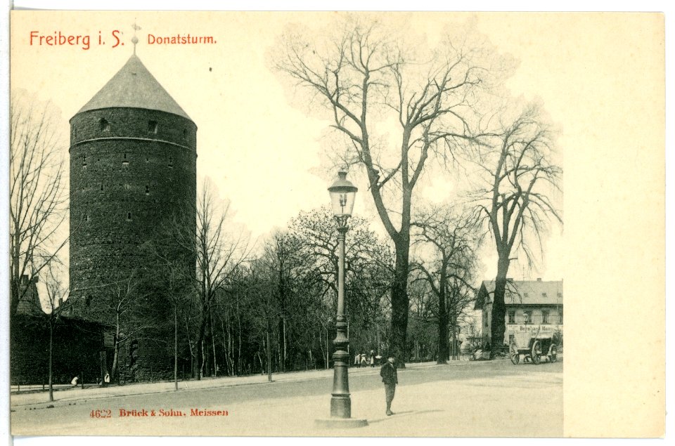 04622-Freiberg-1903-Donatsturm-Brück & Sohn Kunstverlag