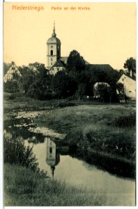 04413-Niederstriegis-1903-Kirche-Brück & Sohn Kunstverlag