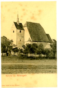 04380-Mügeln-1903-Kirche zu Altmügeln-Brück & Sohn Kunstverlag