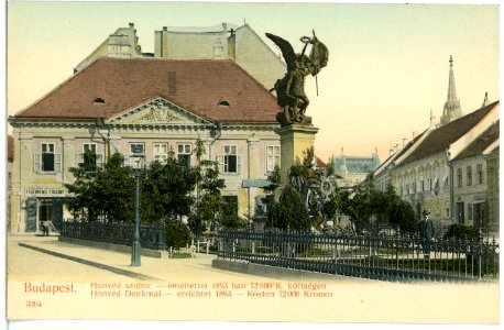 03394-Budapest-1903-Honved-Denkmal-Brück & Sohn Kunstverlag