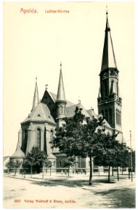 03857-Apolda-1903-Lutherkirche-Brück & Sohn Kunstverlag