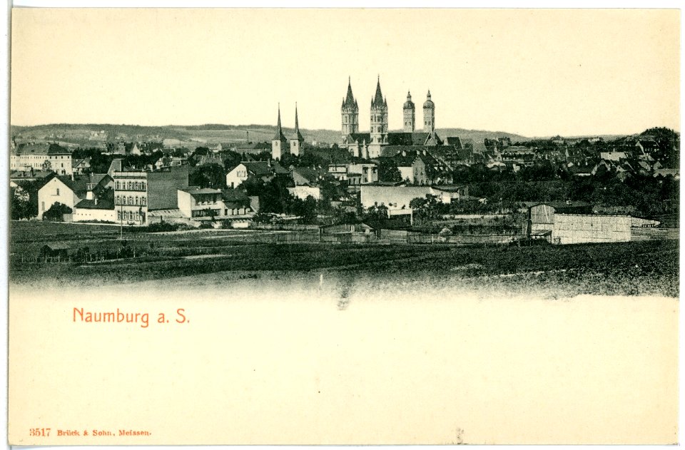 03517-Naumburg-1903-Blick zur Stadt-Brück & Sohn Kunstverlag