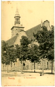 04033-Danzig-1903-St. Barbarakirche-Brück & Sohn Kunstverlag