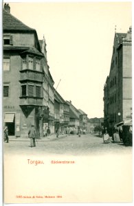 03885-Torgau-1903-Bäckerstraße-Brück & Sohn Kunstverlag