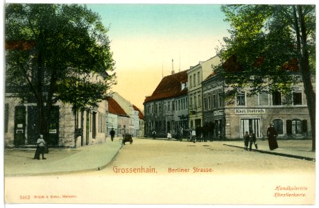 03462-Großenhain-1903-Berlinerstraße-Brück & Sohn Kunstverlag