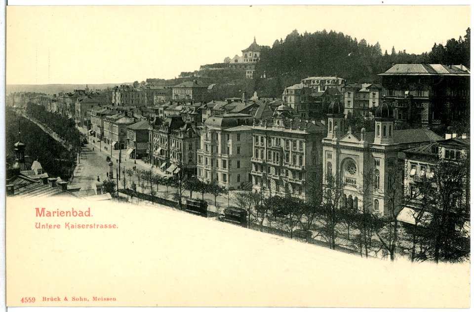 04559-Marienbad-1903-Untere Kaiserstraße-Brück & Sohn Kunstverlag