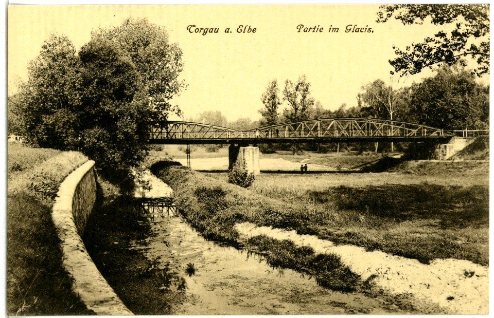 03883-Torgau-1903-im Glacis-Brück & Sohn Kunstverlag
