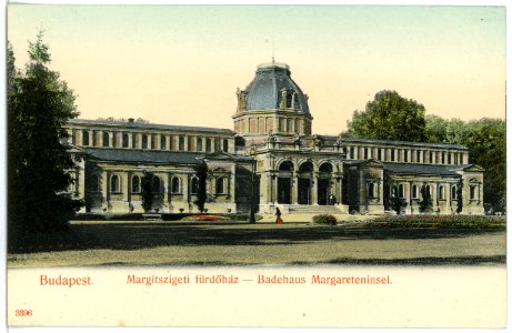 03396-Budapest-1903-Badehaus Margareteninsel-Brück & Sohn Kunstverlag photo