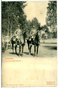 03681-Dresden-1903-Königlich Sächsisches Gardereiter-Regiment-Brück & Sohn Kunstverlag