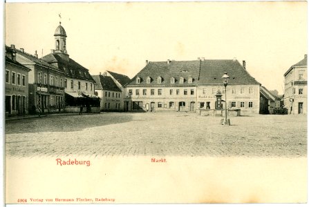 04004-Radeburg-1903-Markt-Brück & Sohn Kunstverlag