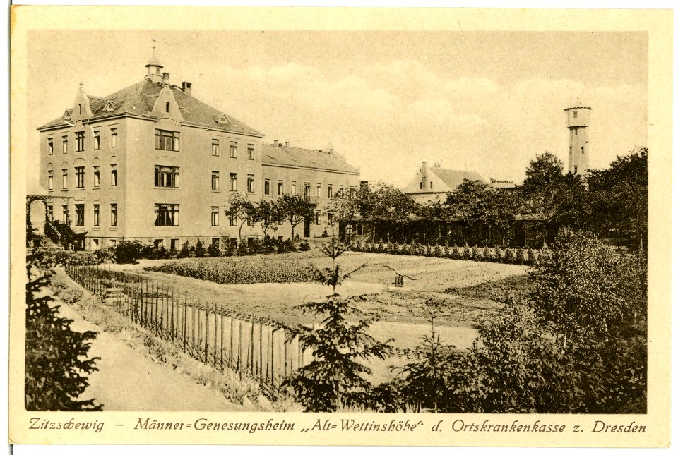 03384-Zitzschewig-1903-Männergenesungsheim Alt Wettinshöhe-Brück & Sohn Kunstverlag
