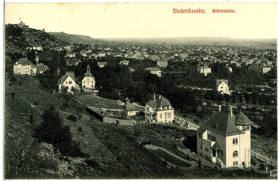 03581-Niederlößnitz-1903-Altfriedstein-Brück & Sohn Kunstverlag