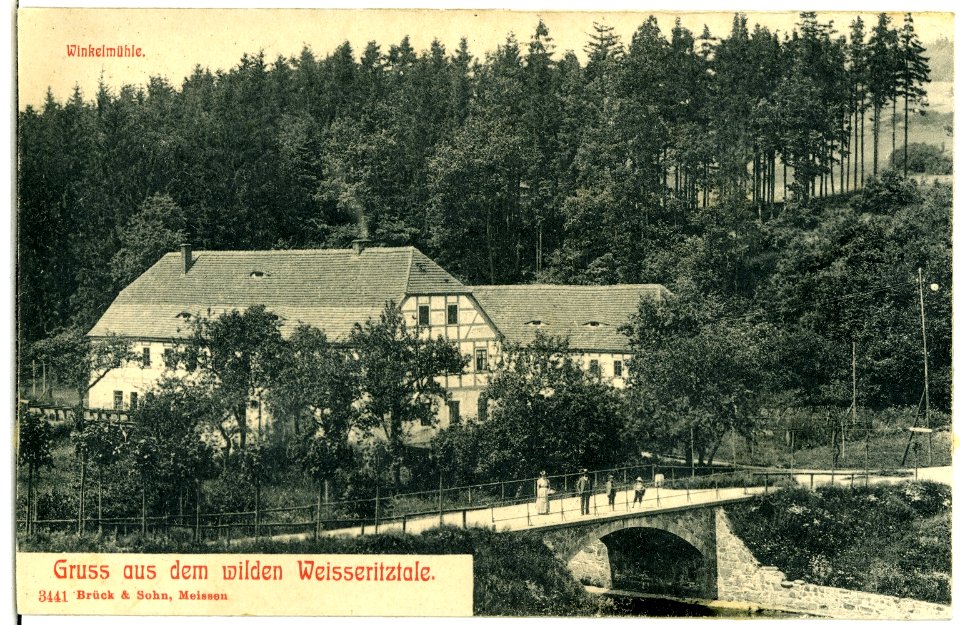 03441-Weißeritztal-1903-Winkelmühle-Brück & Sohn Kunstverlag