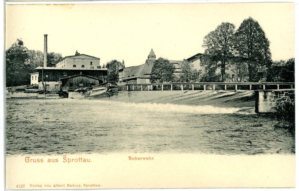 04727-Sprottau-1903-Boberwehr-Brück & Sohn Kunstverlag
