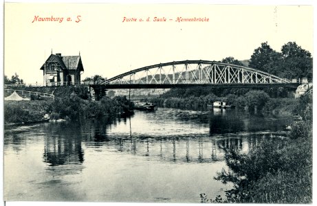 03536-Naumburg-1903-Hennenbrücke an der Saale-Brück & Sohn Kunstverlag