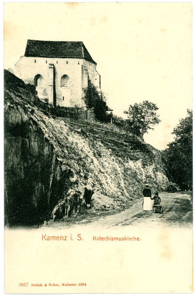 03817-Kamenz-1903-Katechismuskirche-Brück & Sohn Kunstverlag