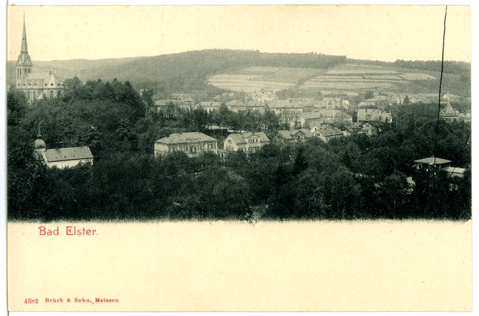 04682-Bad Elster-1903-Blick über Bad Elster-Brück & Sohn Kunstverlag