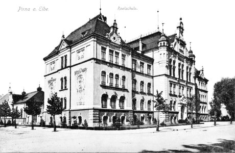 05912-Pirna-1905-Realschule-Brück & Sohn Kunstverlag