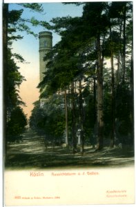 03825-Köslin-1903-Aussichtsturm auf dem Gollen-Brück & Sohn Kunstverlag