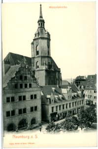 03526-Naumburg-1903-Wenzelskirche-Brück & Sohn Kunstverlag