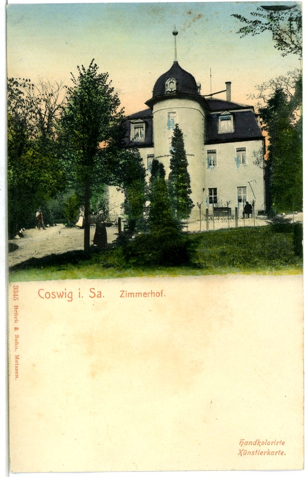 03345-Coswig-1903-Zimmerhof-Brück & Sohn Kunstverlag