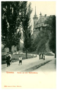 03686-Grimma-1903-an der Gattersburg-Brück & Sohn Kunstverlag