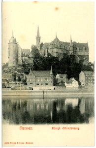 04038-Meißen-1903-Albrechtsburg-Brück & Sohn Kunstverlag