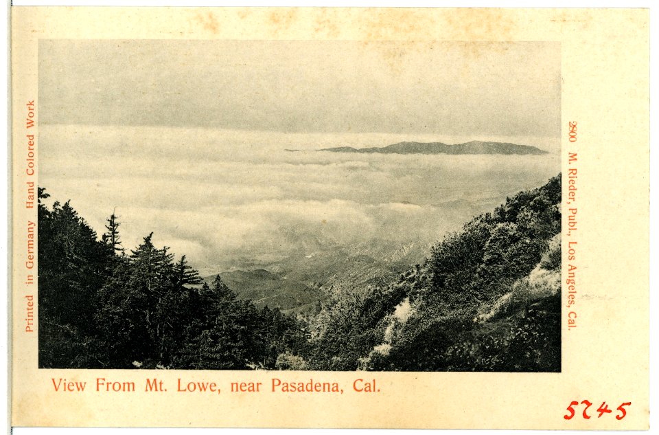 05745-Pasadena-1905-View From Mt. Lowe-Brück & Sohn Kunstverlag