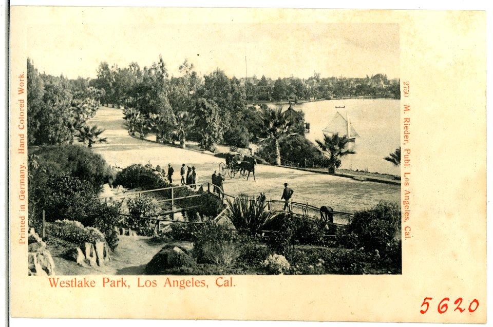 05620-Los Angeles-1904-Westlake Park-Brück & Sohn Kunstverlag