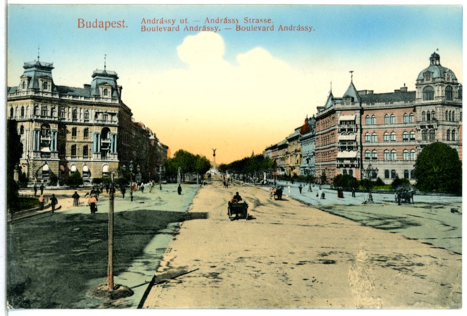 05891-Budapest-1905-Andrassystraße-Brück & Sohn Kunstverlag