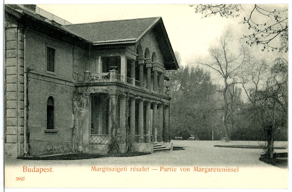 05827-Budapest-1905-Auf der Margareteninsel-Brück & Sohn Kunstverlag