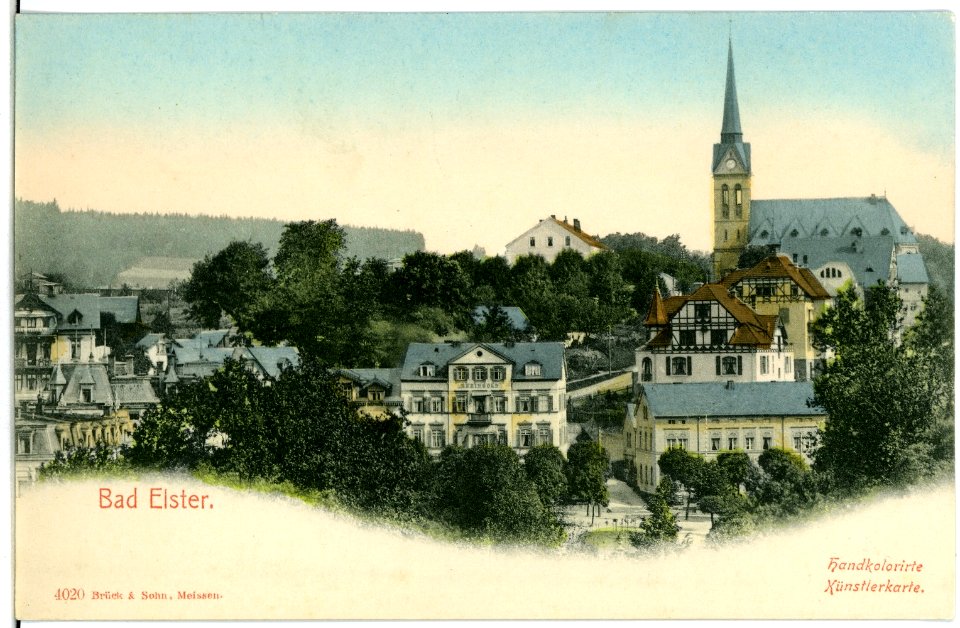 04020-Bad Elster-1903-Stadtansicht-Brück & Sohn Kunstverlag