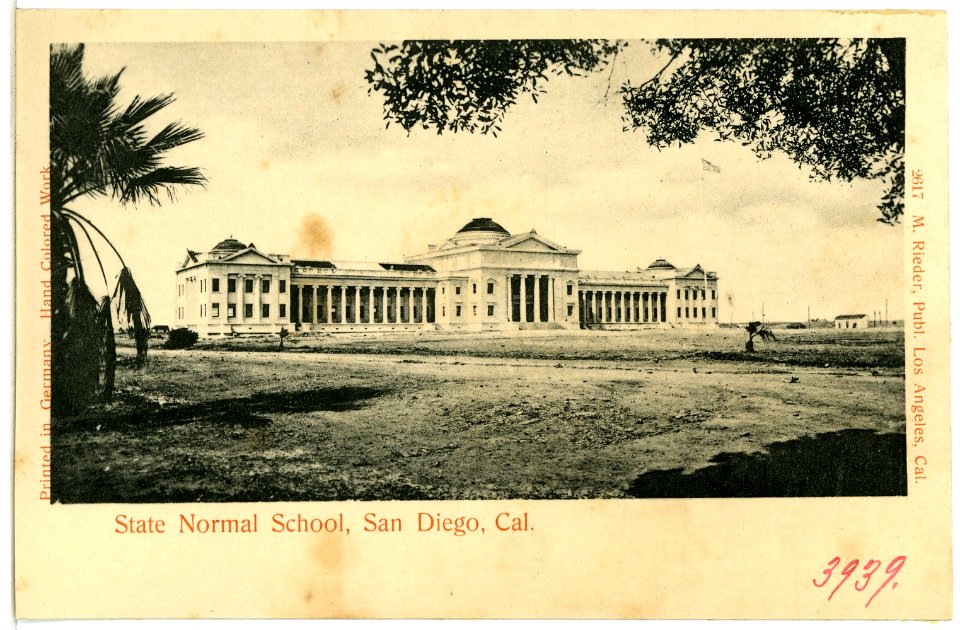 03939-San Diego-1903-State Normal School-Brück & Sohn Kunstverlag