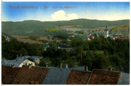 03646-Waldenburg-1903-Altstadt Blick ins Muldetal-Brück & Sohn Kunstverlag