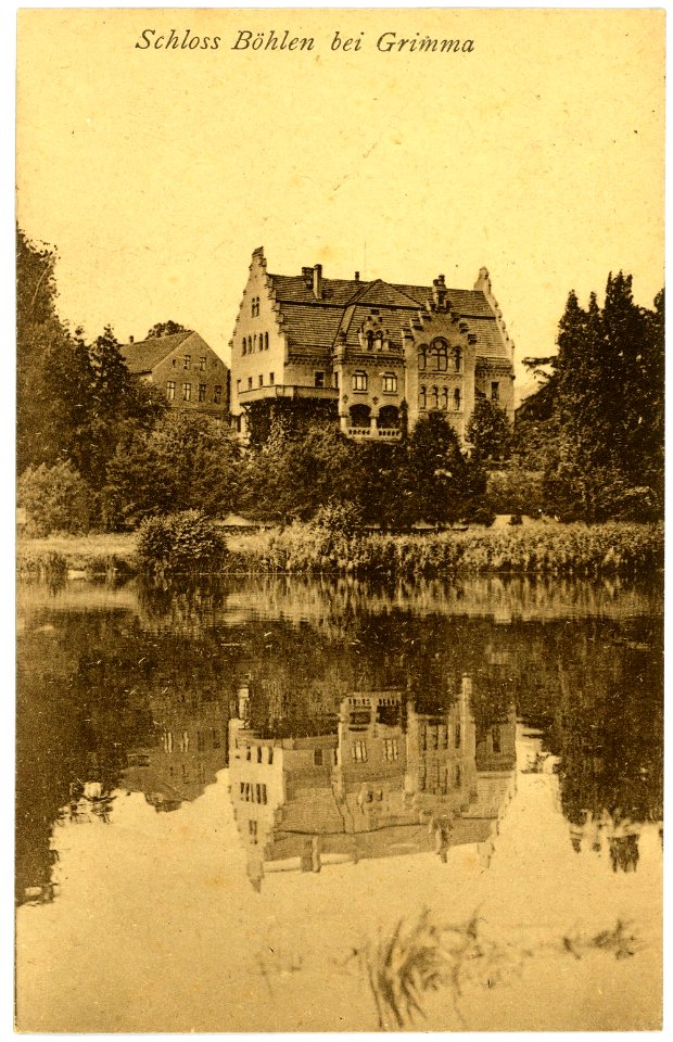 03808-Grimma-1903-Schloß Böhlen-Brück & Sohn Kunstverlag