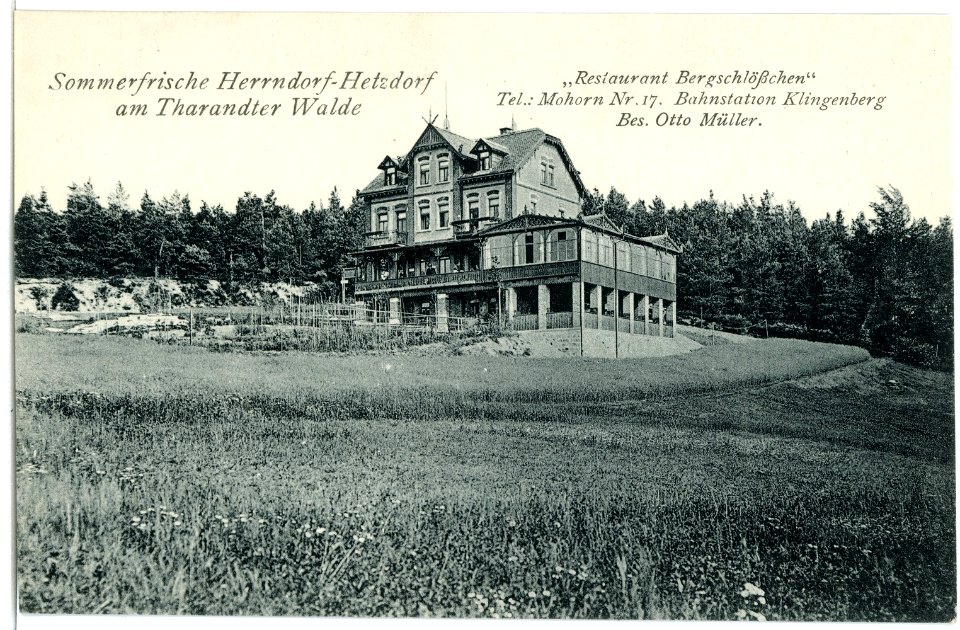 03561-Herrndorf-Hetzdorf-1903-Restaurant Bergschlößchen-Brück & Sohn Kunstverlag