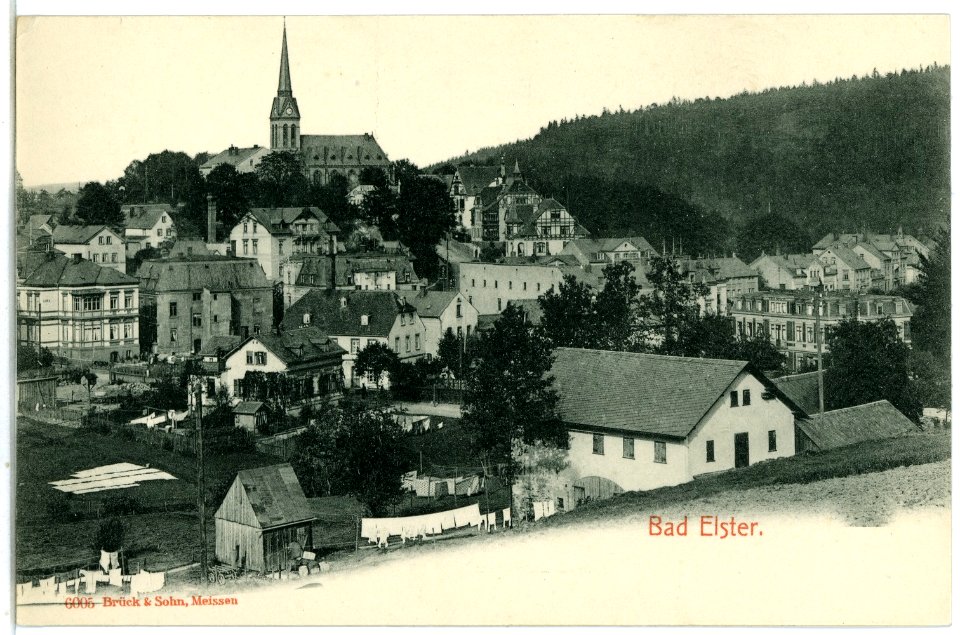 06005-Bad Elster-1905-Stadtansicht-Brück & Sohn Kunstverlag