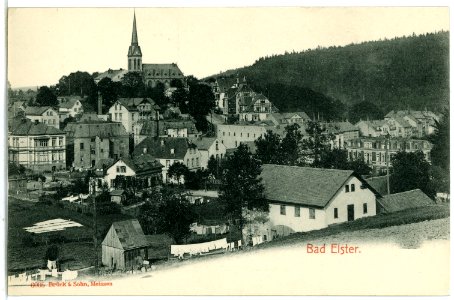 06005-Bad Elster-1905-Stadtansicht-Brück & Sohn Kunstverlag