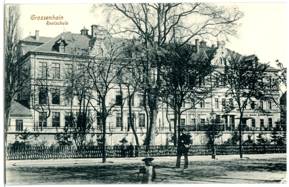 03465-Großenhain-1903-Realschule-Brück & Sohn Kunstverlag