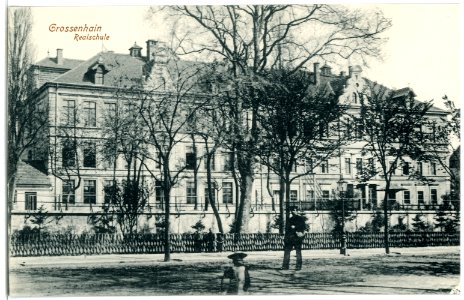 03465-Großenhain-1903-Realschule-Brück & Sohn Kunstverlag